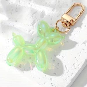 BALLOON DOG | Key Lime Green | Bag Charm |Keychain (Brand New!) 💚✨